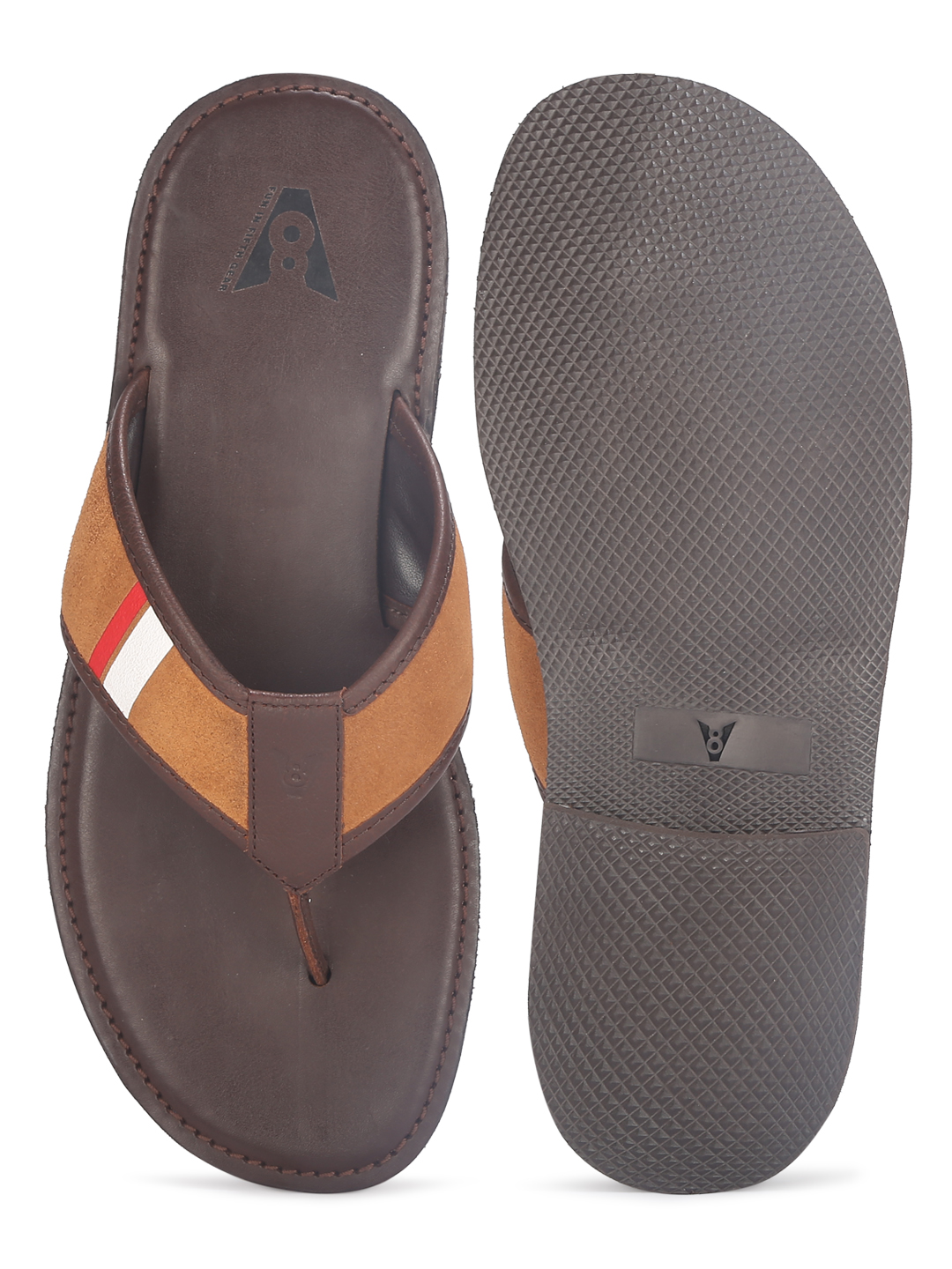 V8 Men Open Sandal-Brown