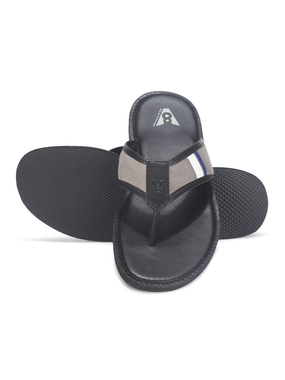V8 Men Open Sandal-Grey