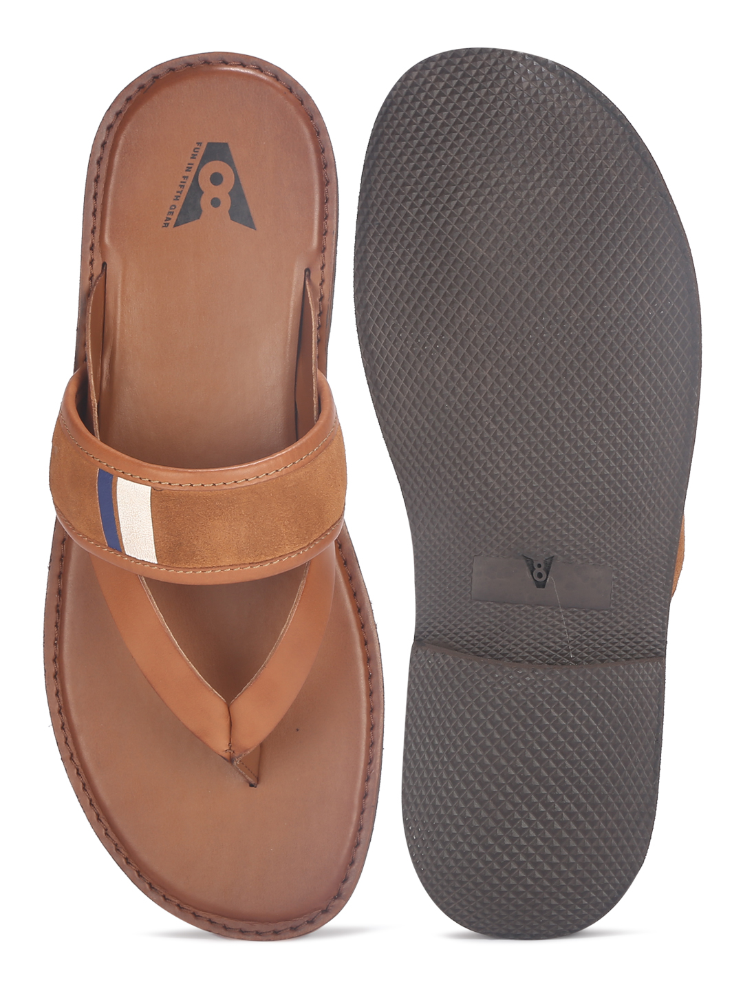 V8 Men Open Sandal-Tan