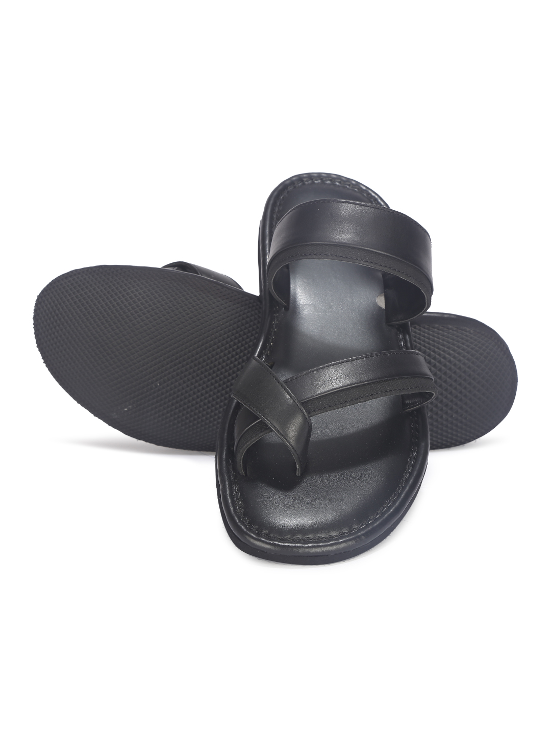 V8 Men Open Sandal-Black