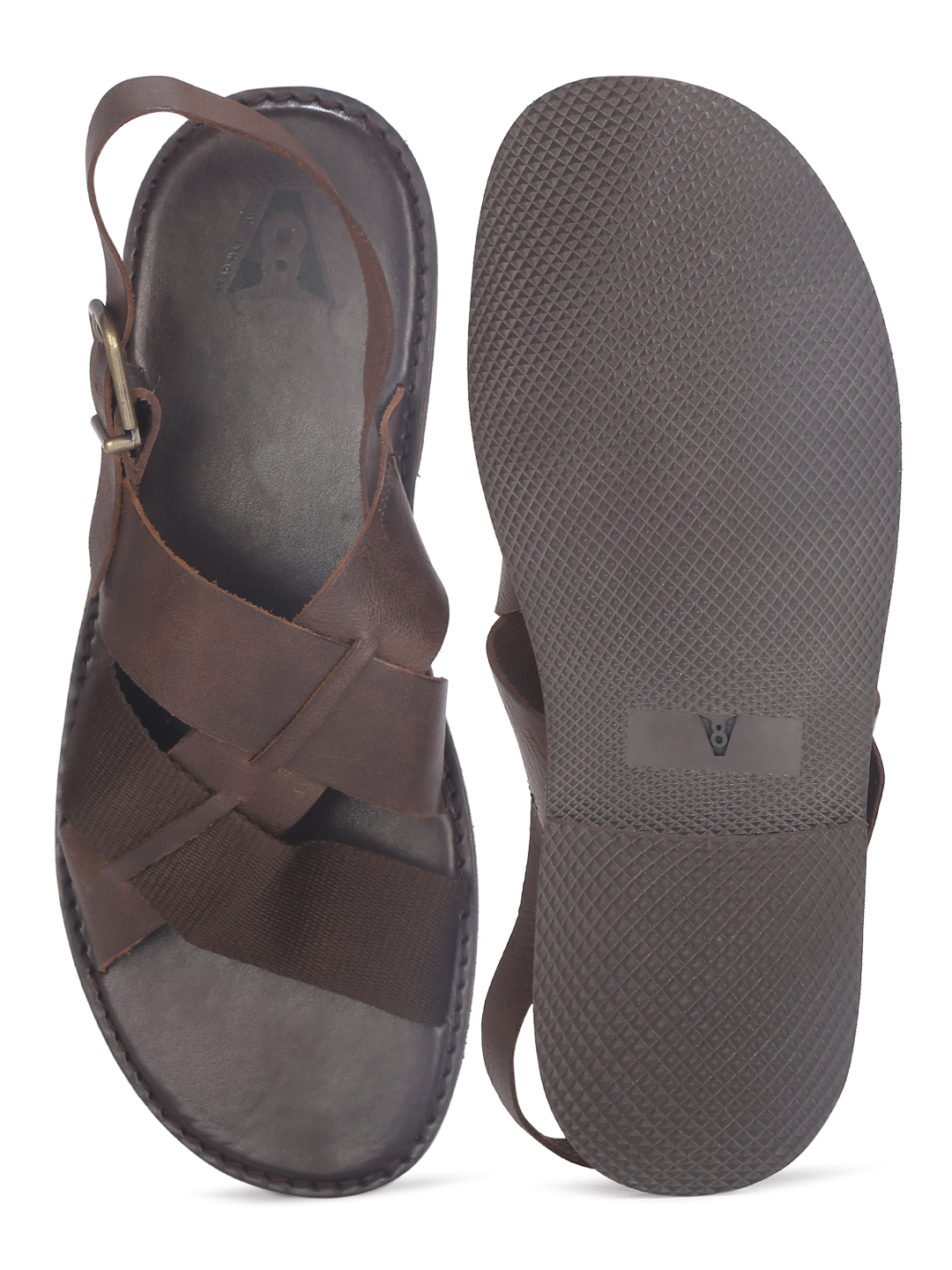 V8 Men Open Sandal-Brown