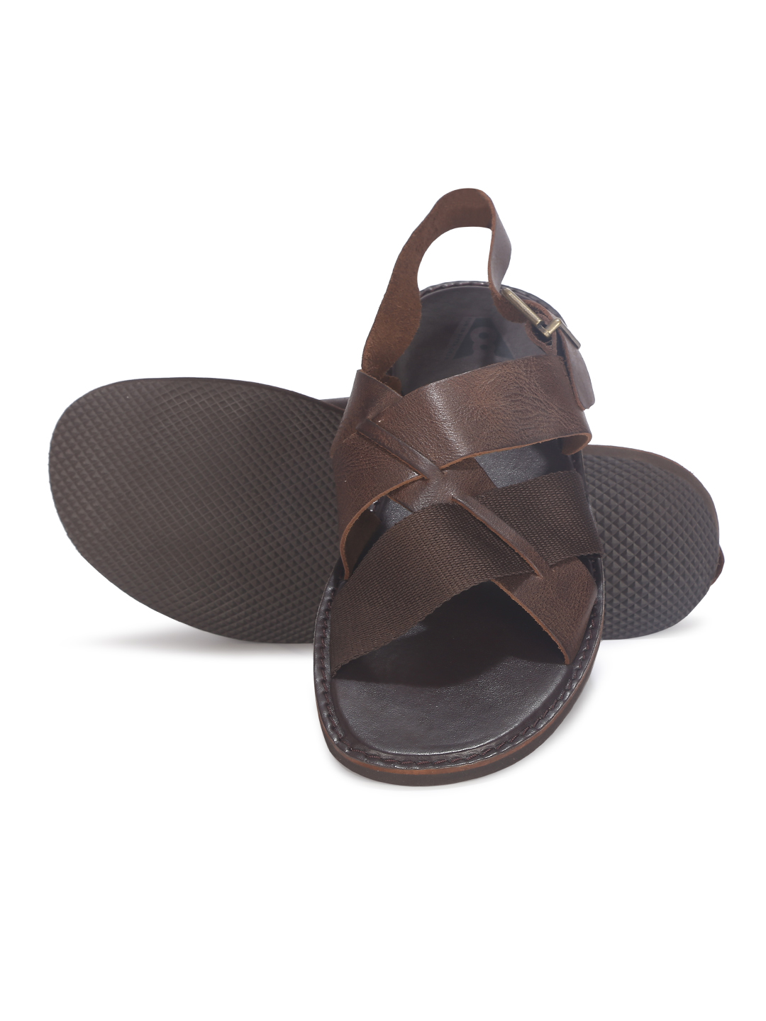 V8 Men Open Sandal-Brown