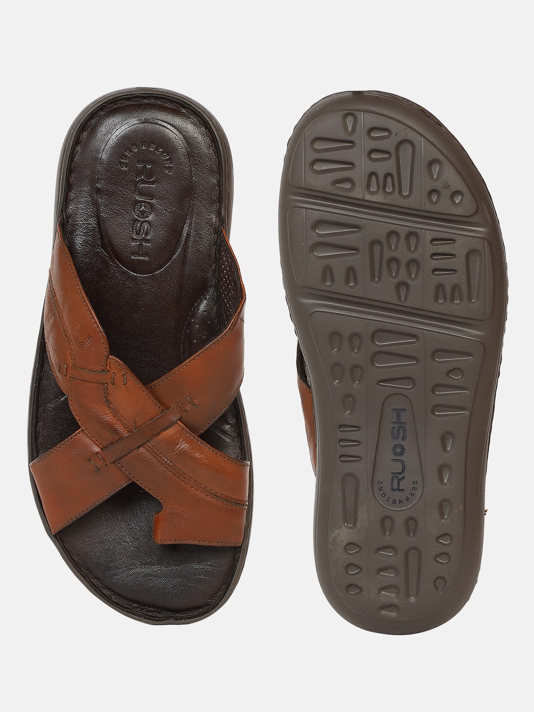 Ruosh Mens Footwear Open Slipper
