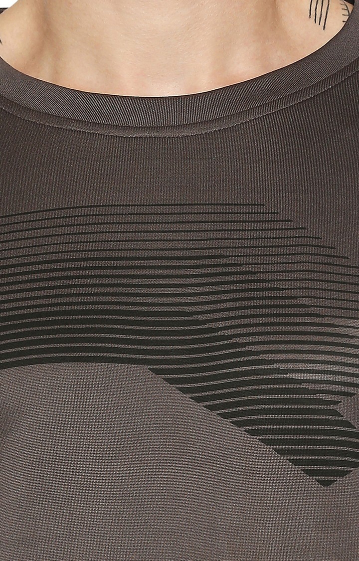 BLACK PANTHER | Men's Brown Polyester T-Shirts 4