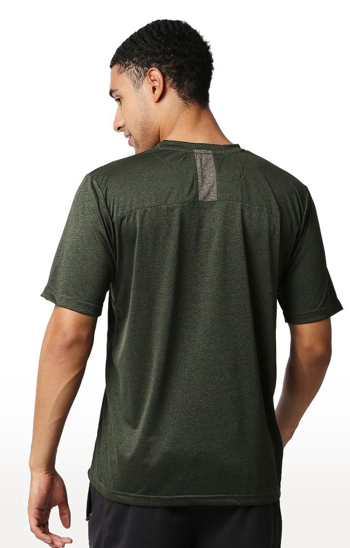 BLACK PANTHER | Men's Green Polyester T-Shirts 2
