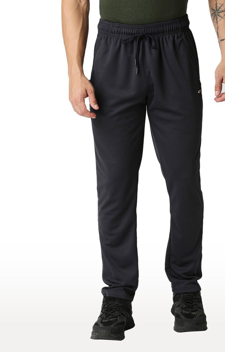 Black panther solid hot sale men's track pants
