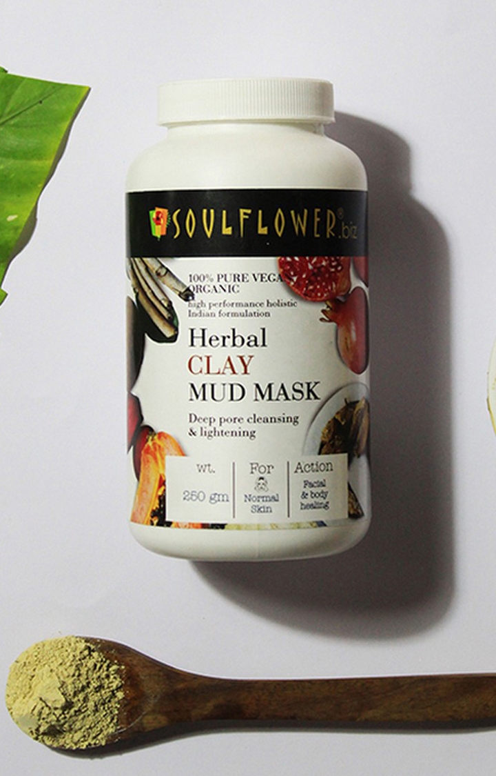 Soulflower | Herbal Clay Mud Mask 1