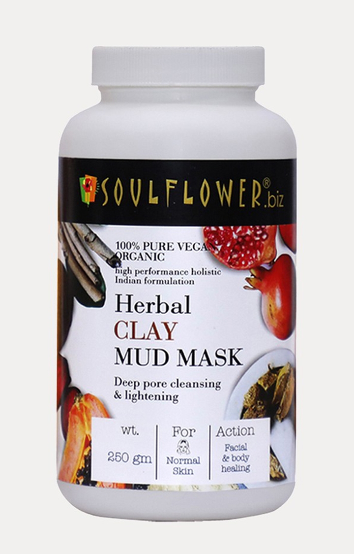 Soulflower | Herbal Clay Mud Mask 0