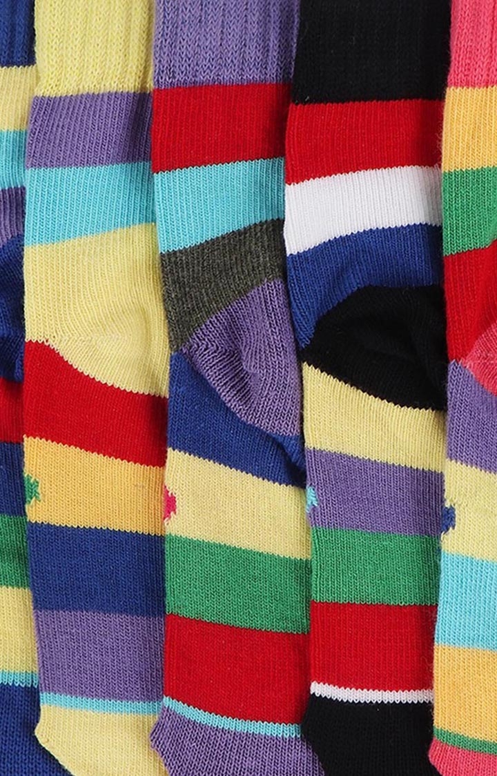 MARC | Multicoloured Striped Socks 3