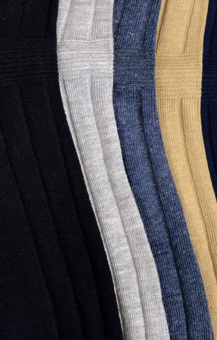 Multicoloured Melange Socks