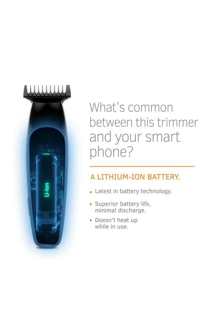 Ustraa Beard Trimmer Chrome Model Id 300