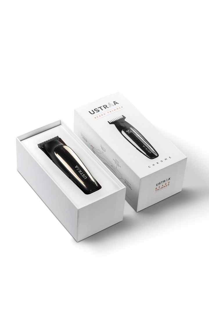 Ustraa Beard Trimmer-Chrome(Model Id-300)