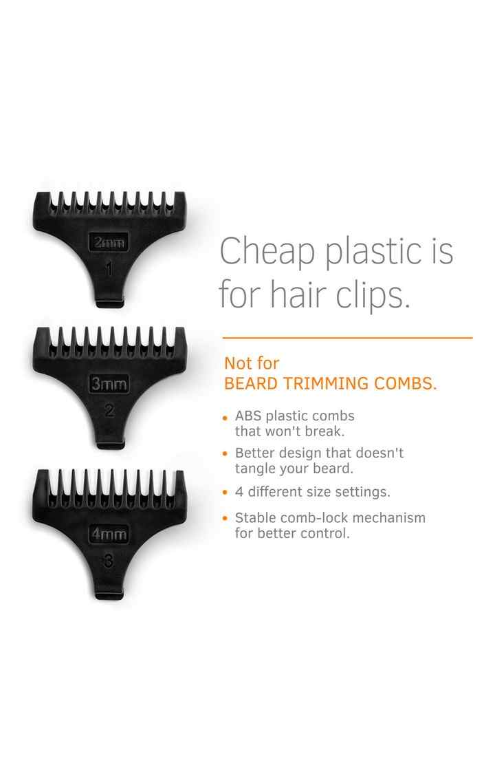 Ustraa Beard Trimmer-Chrome(Model Id-300)