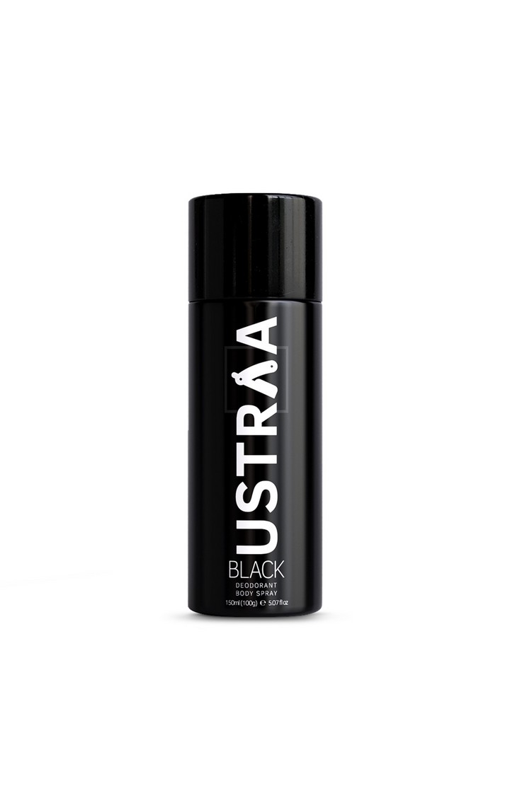 Ustraa | Ustraa Black Deodorant Body Spray 150 ml 0