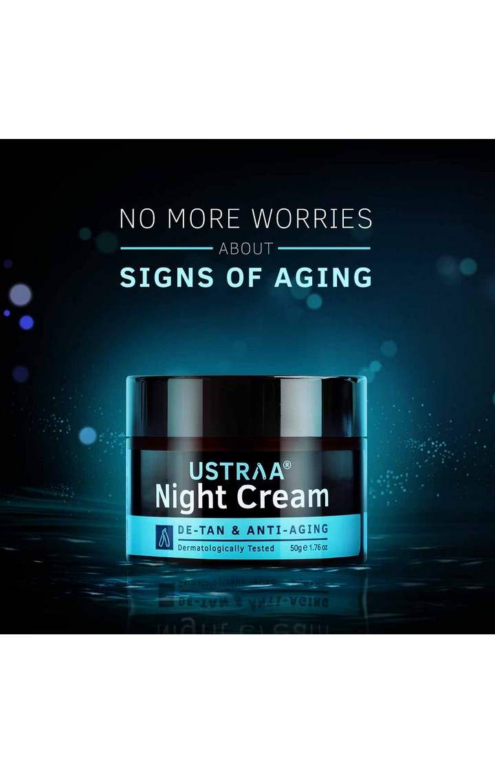 Ustraa | Ustraa Night Cream - De-Tan & Anti-Aging 50g 3
