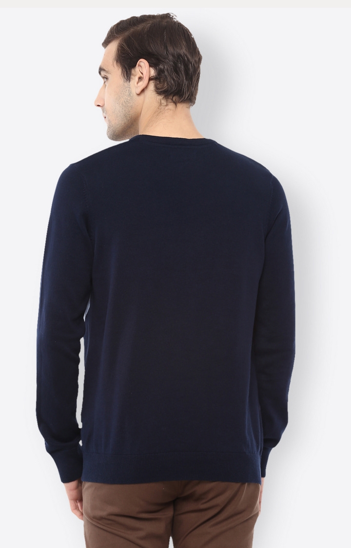 celio | Men's Blue Checked Sweaters 3