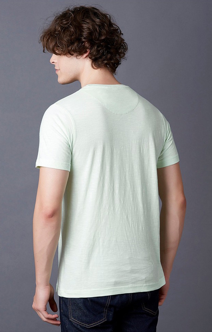 MARCA DISATI | Green Printed T-Shirts 3
