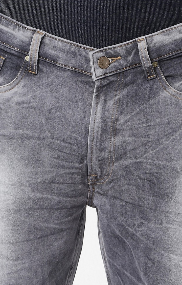 MARCA DISATI | Skinny Vintage Crackle Effect Jeans 4