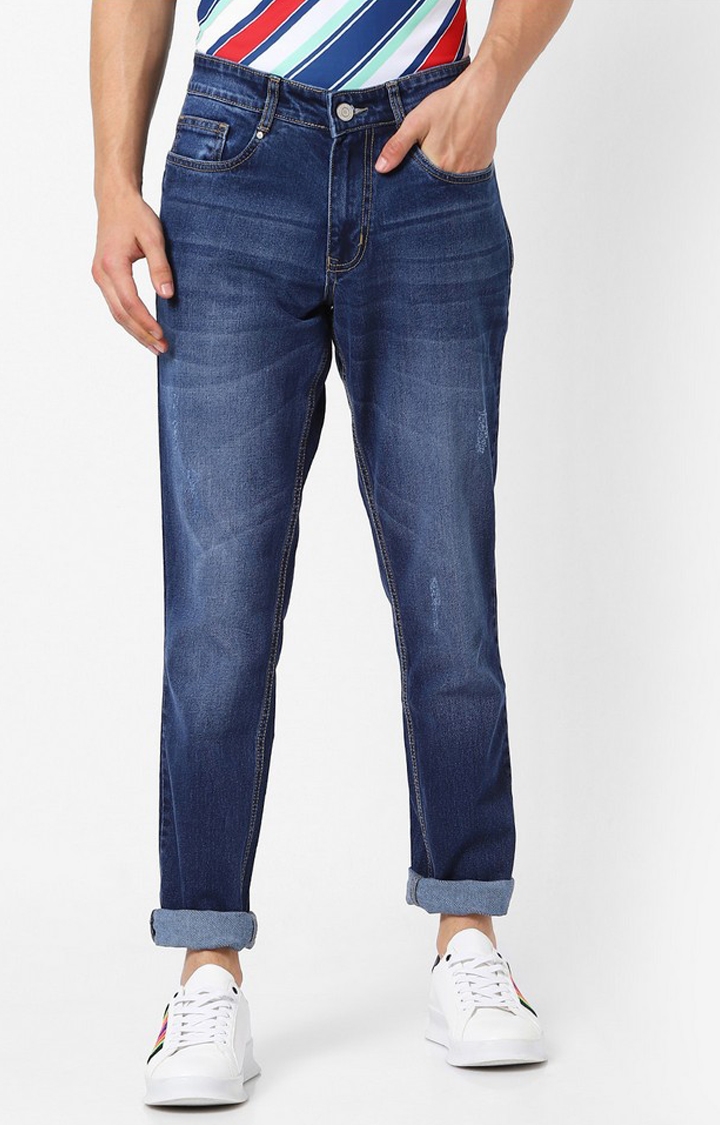 MARCA DISATI | Torn Look Whiskered Jeans 0