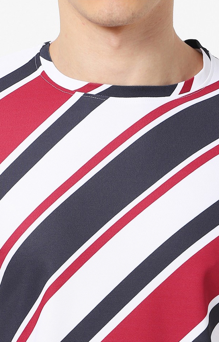 MARCA DISATI | Black Striped T-Shirts 4
