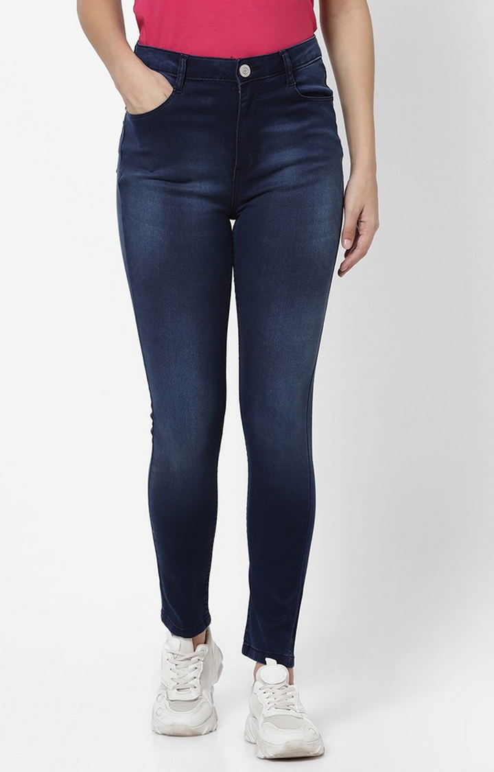 MARCA DISATI | Ankle Length Skinny Mid Rise Jeans 0