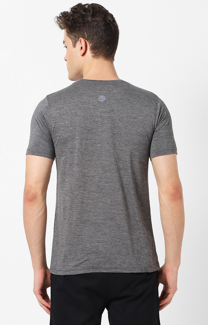 MARCA DISATI | Grey Melange T-Shirts 3