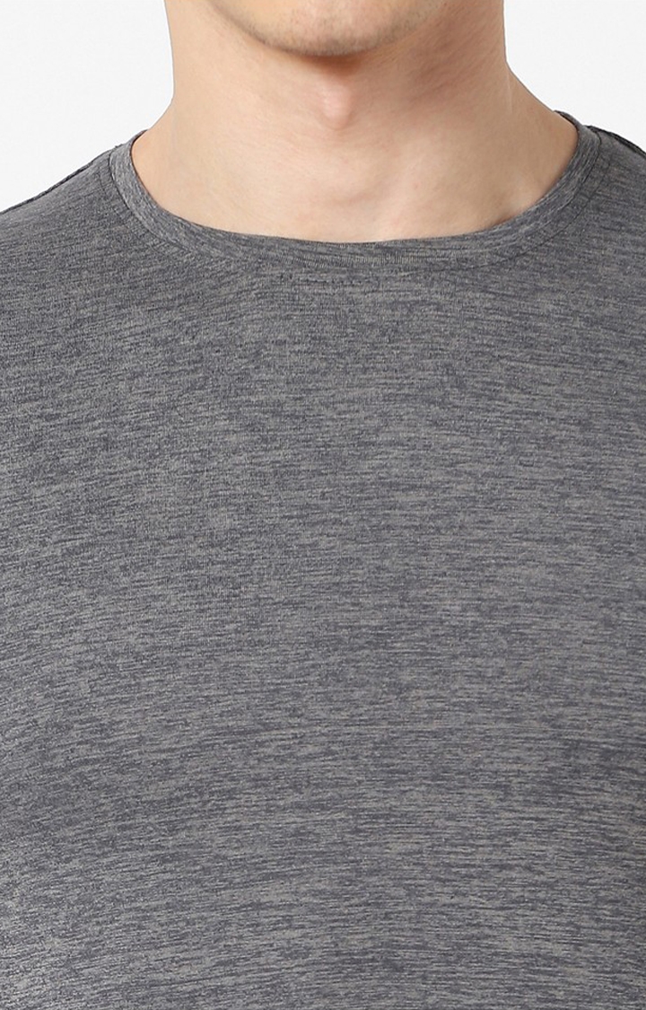 MARCA DISATI | Grey Melange T-Shirts 4