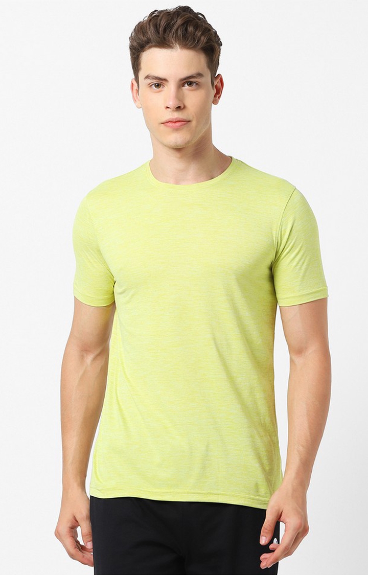 MARCA DISATI | Yellow Melange T-Shirts 0