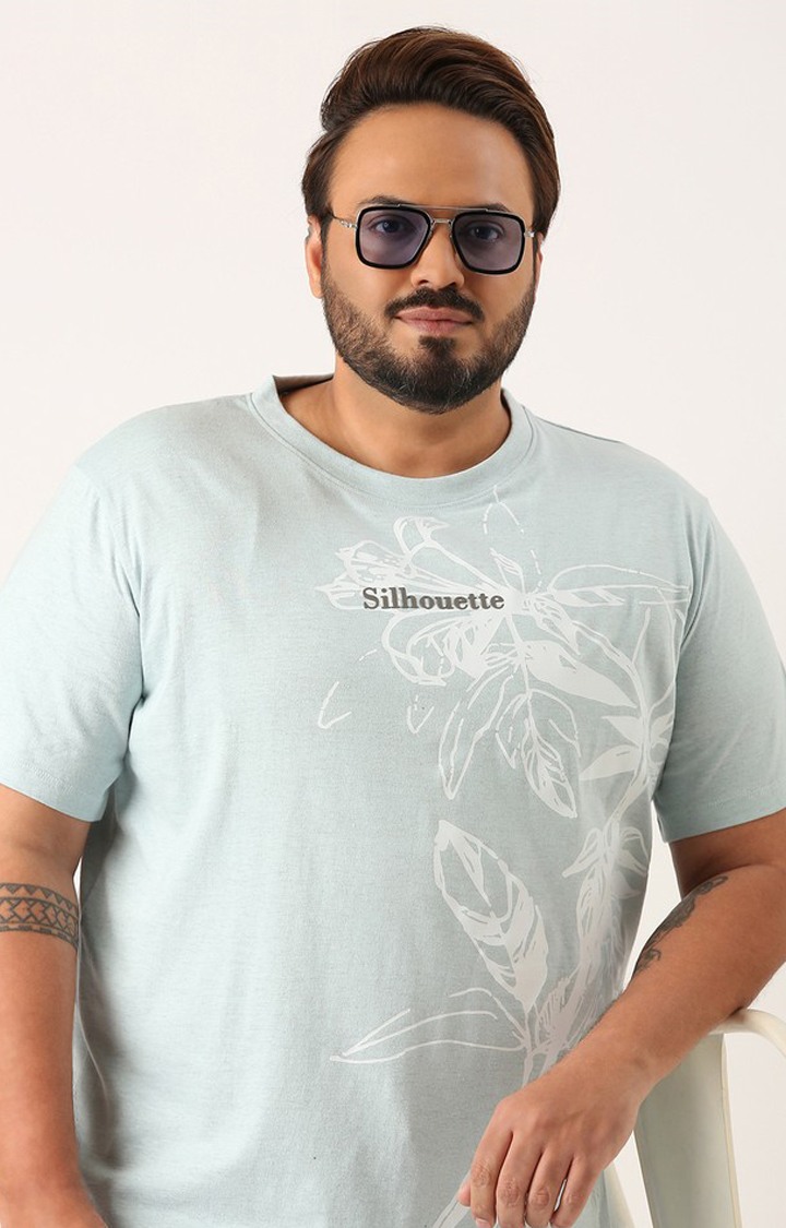 Graphic Printed Tshirt for Men Regular Length Round Neck Bio Wash Knitted Cotton Melange Fabric
