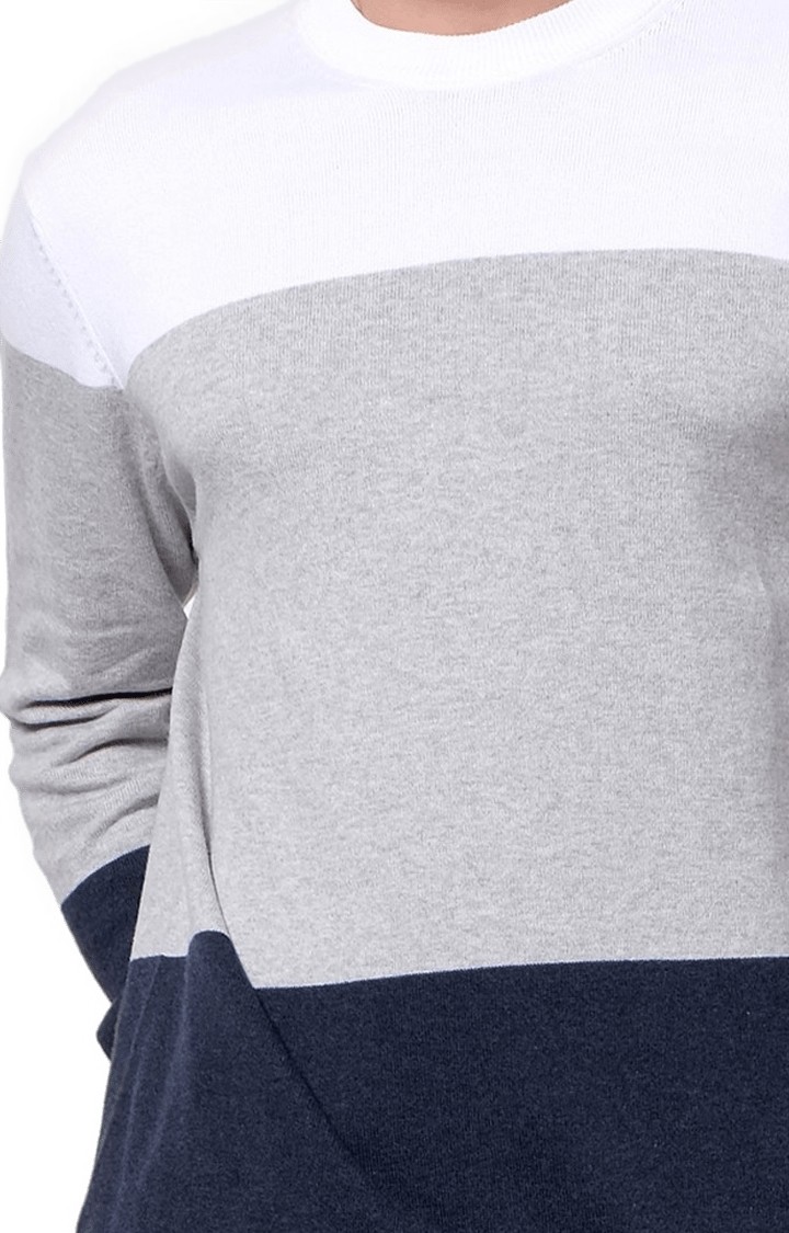 Men's Multi Colourblock Sweaters