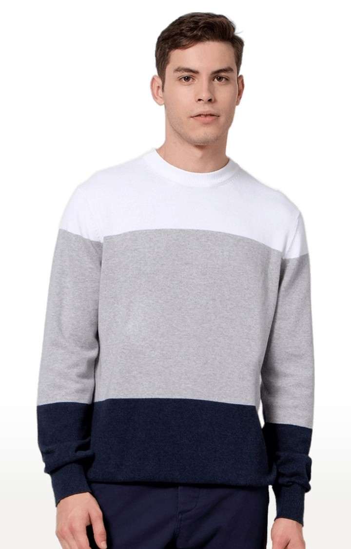 Men's Multi Colourblock Sweaters