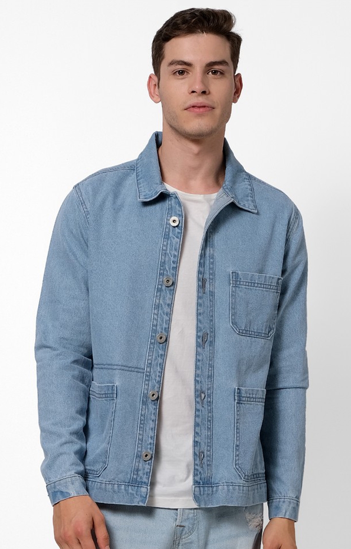 Amazon.co.jp: HLDETH Thin Washed Old Jacket Denim Jacket Men's Summer  Korean Version Trend Spring Autumn (Color: A, Size: M code) : Clothing,  Shoes & Jewelry