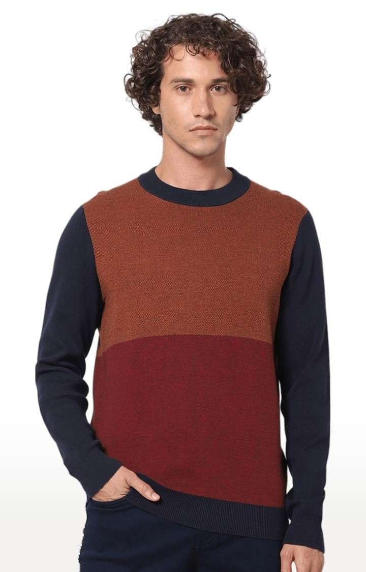 Men's Multi Colourblock Sweaters