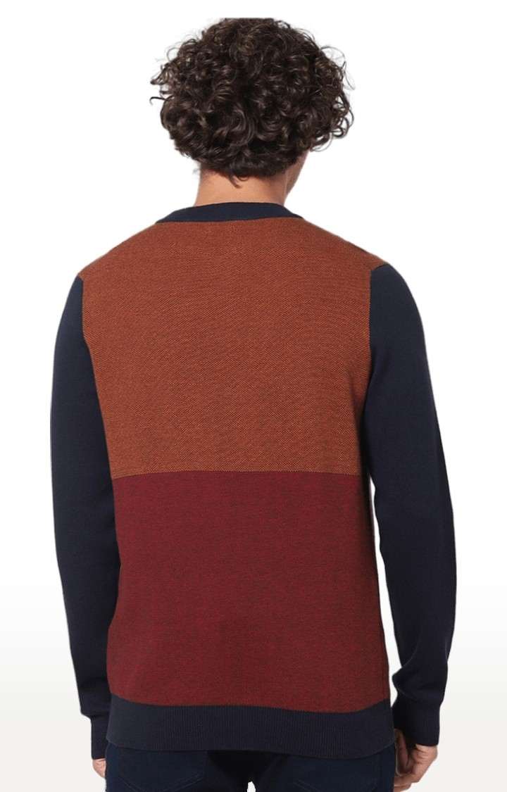 Men's Multi Colourblock Sweaters