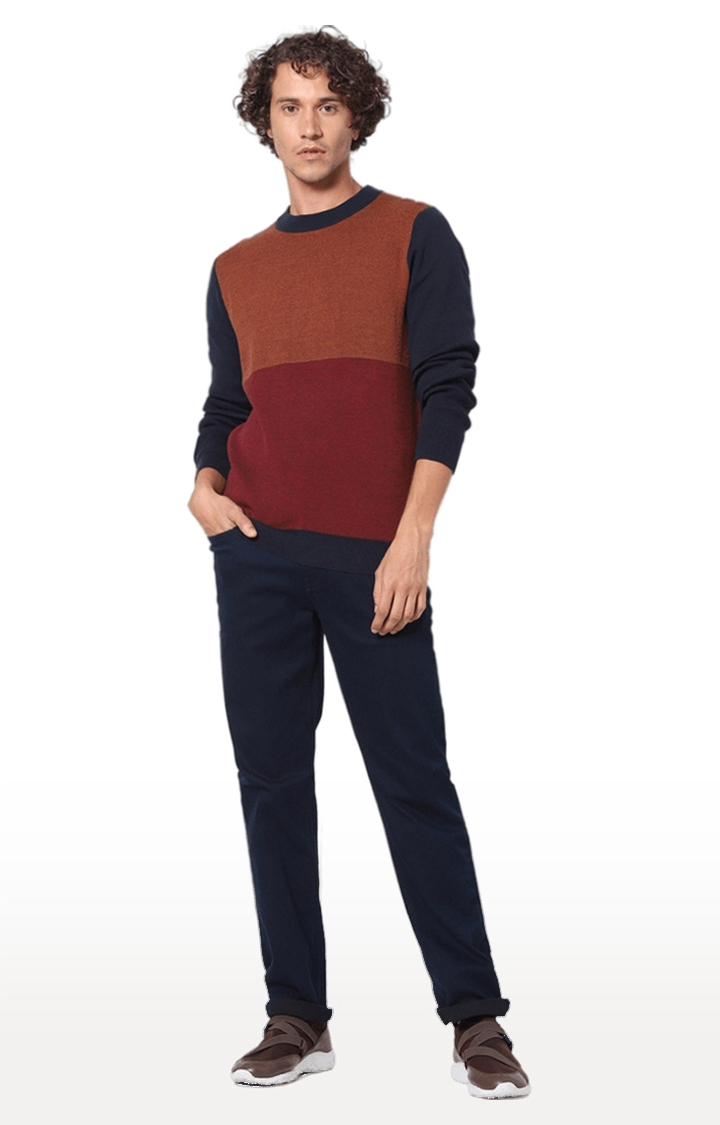 Men's Multi Colourblock Sweaters