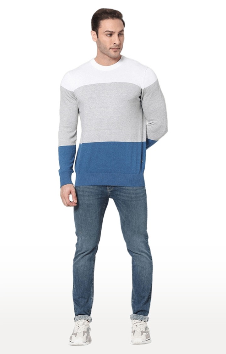 Men's Multi Colourblock Sweaters
