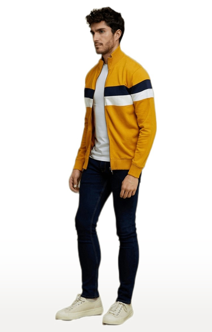 Drift Nylon Parka Jacket in Mustard Yellow - Eastwood Ave. Menswear