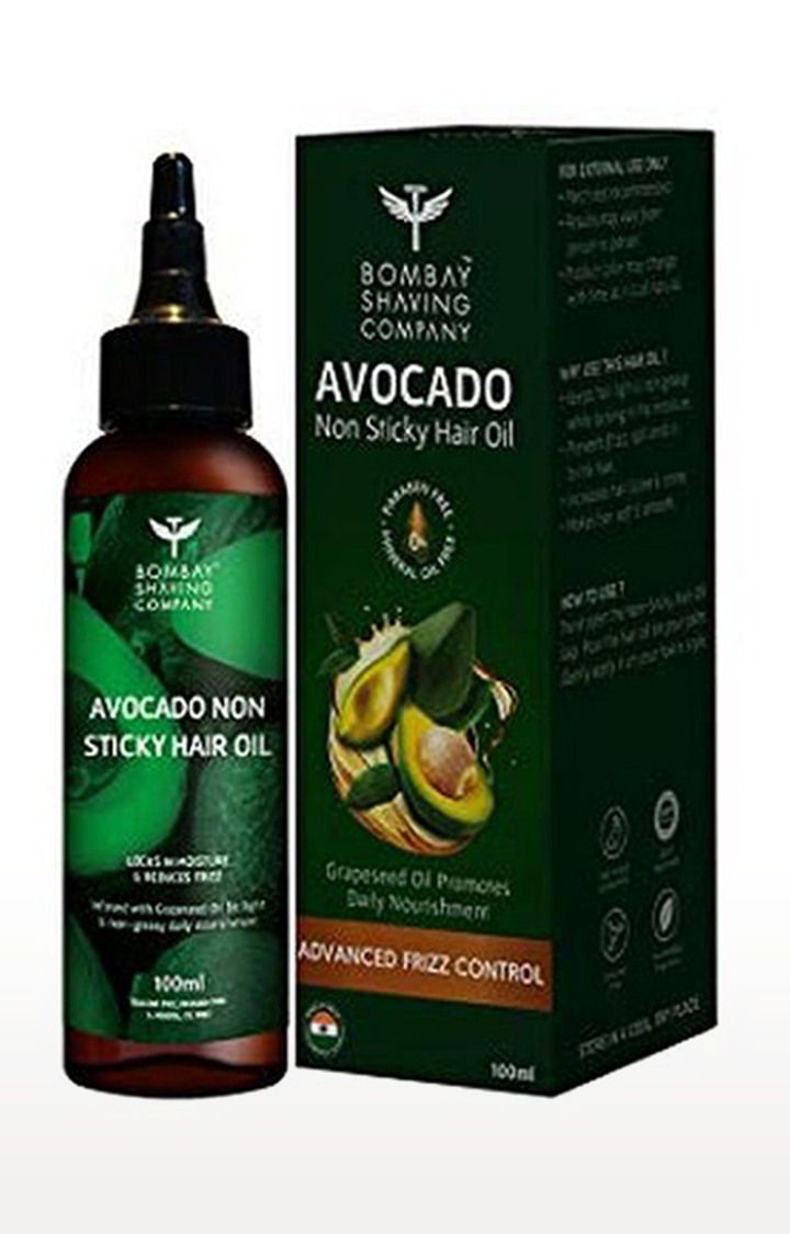 Avocado and Grapeseed Non-Sticky Moisturising Hair Oil