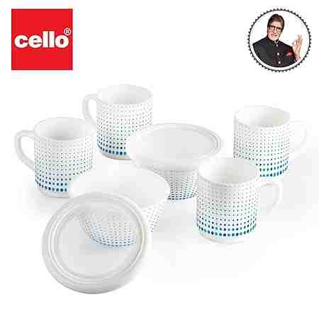 CELLO HOUSEHOLD GIFT SET MIDORI 6 PCS SET
