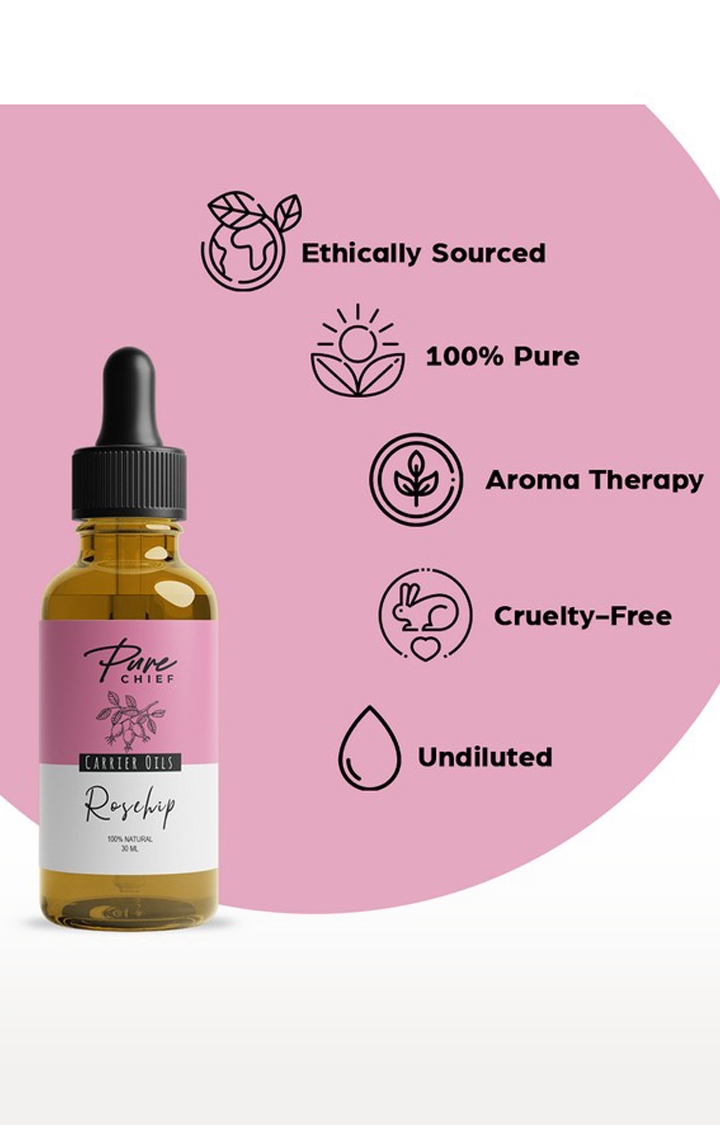 Pure Chief | Pure Chief Rose Hip Carrier Oil 3