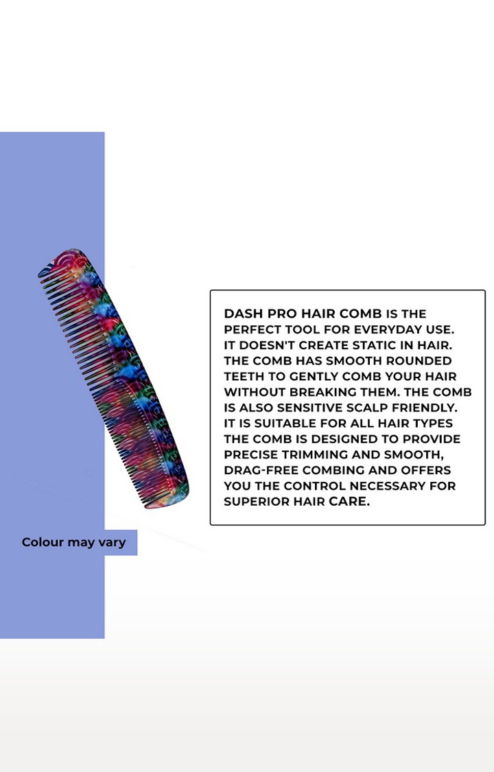 Dash Pro Hair Comb - Full - Plastic