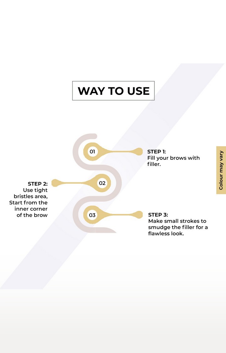Dash Pro Eyebrow Groomer Brush