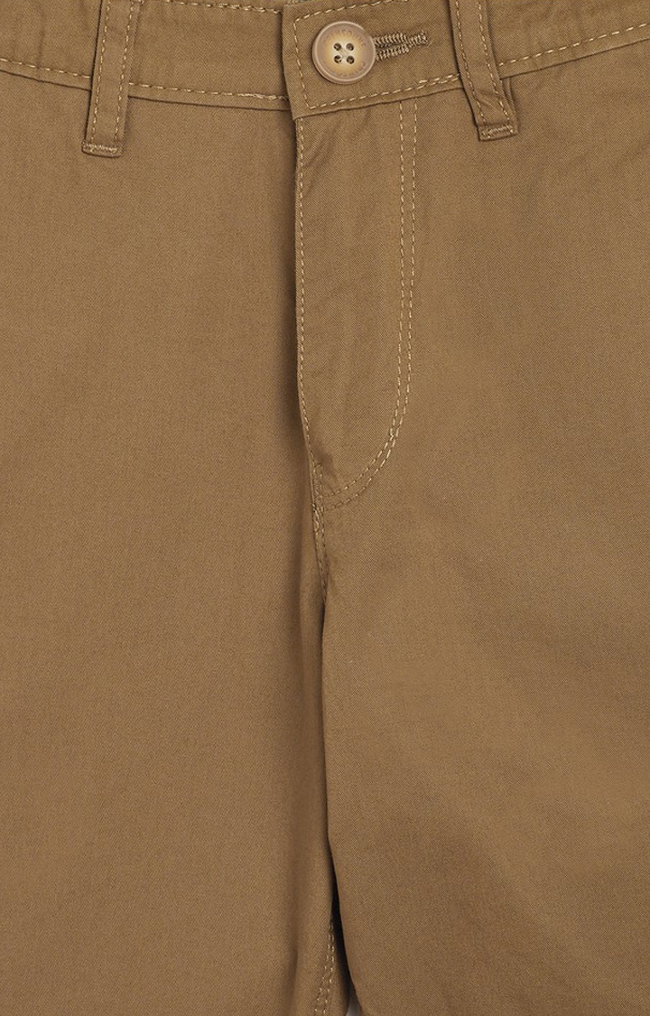 Crimsoune Club | Khaki Solid Shorts 2