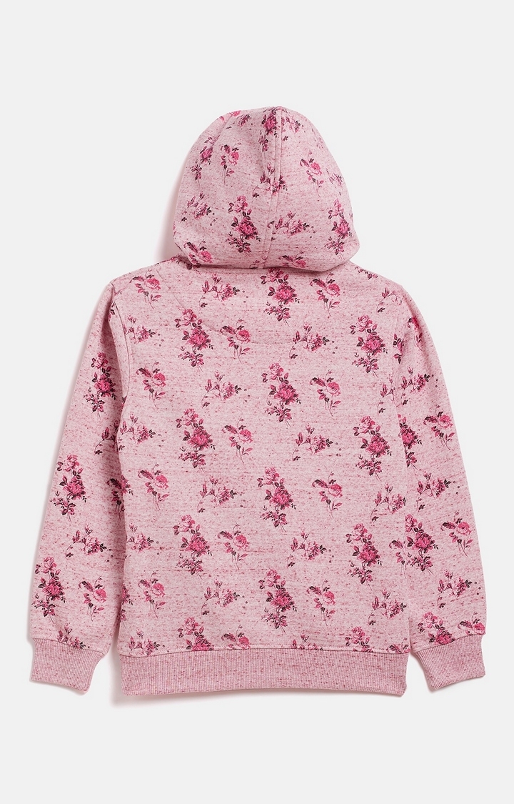 Crimsoune Club | Pink Floral Sweatshirts 1