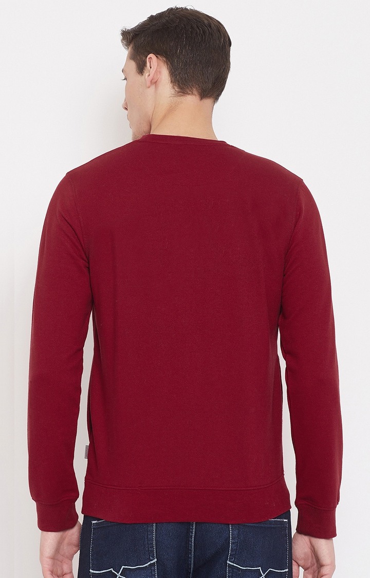 Red Printed Sweatshirts