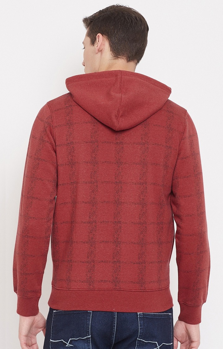 Red Printed Sweatshirts