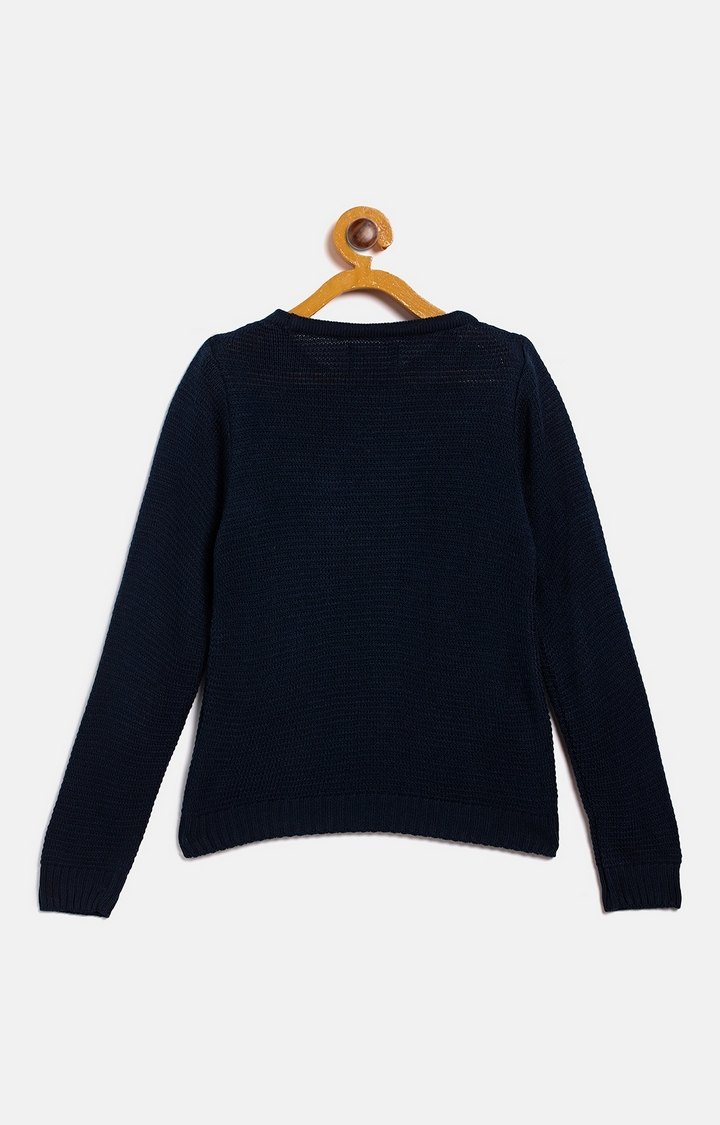 Blue Printed Sweaters