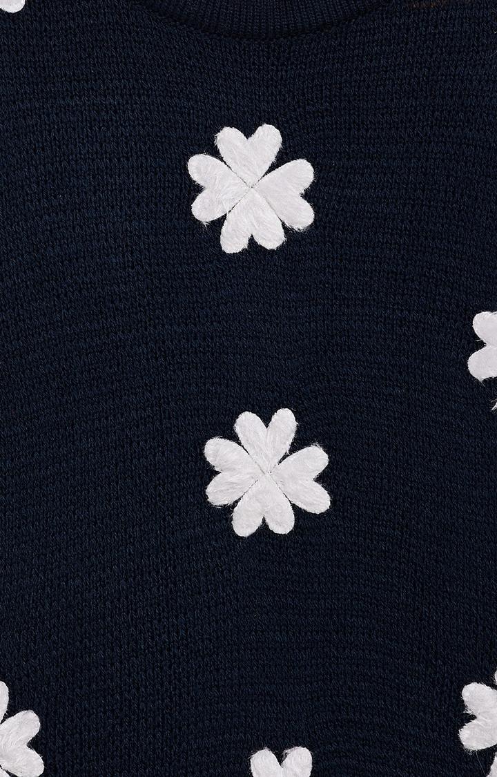 Blue Printed Sweaters