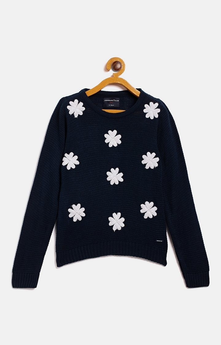 Blue Printed Sweaters