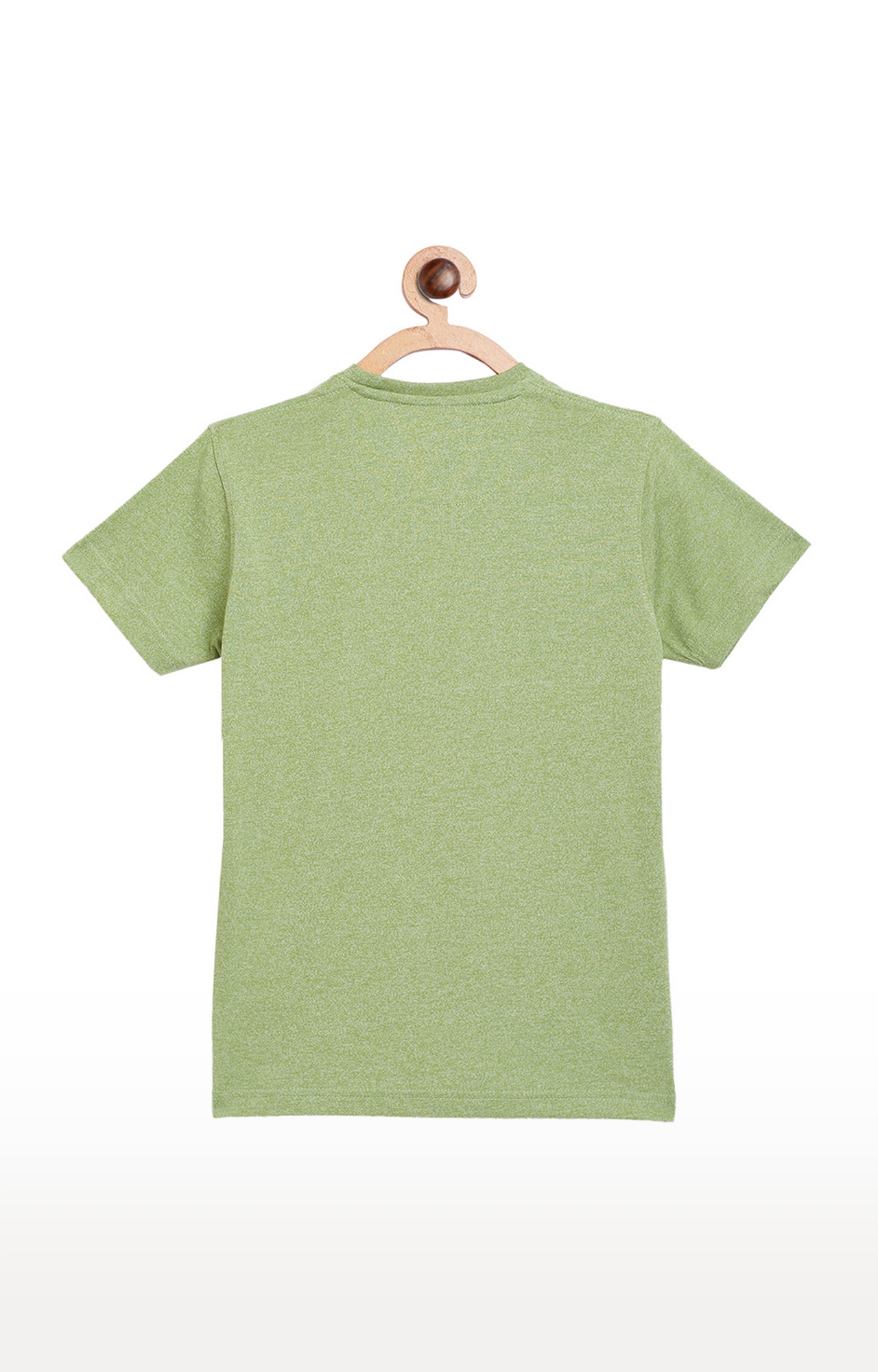 Crimsoune Club | Green Solid T-Shirt 1